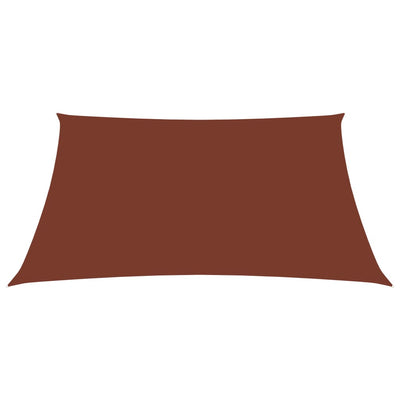 Sunshade Sail Oxford Fabric Rectangular 3x4 m Terracotta