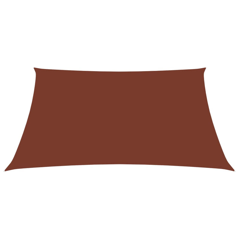 Sunshade Sail Oxford Fabric Rectangular 3x4 m Terracotta