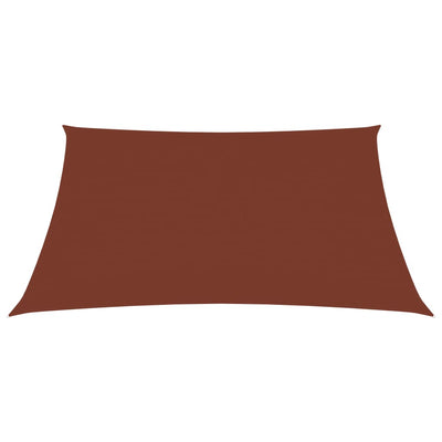 Sunshade Sail Oxford Fabric Rectangular 4x5 m Terracotta