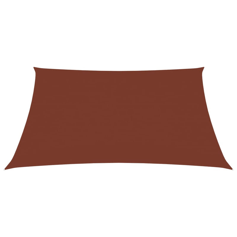 Sunshade Sail Oxford Fabric Rectangular 4x5 m Terracotta