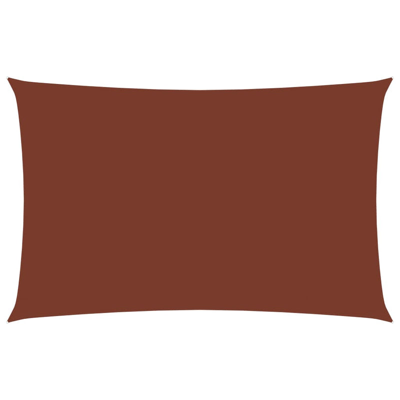 Sunshade Sail Oxford Fabric Rectangular 5x6 m Terracotta