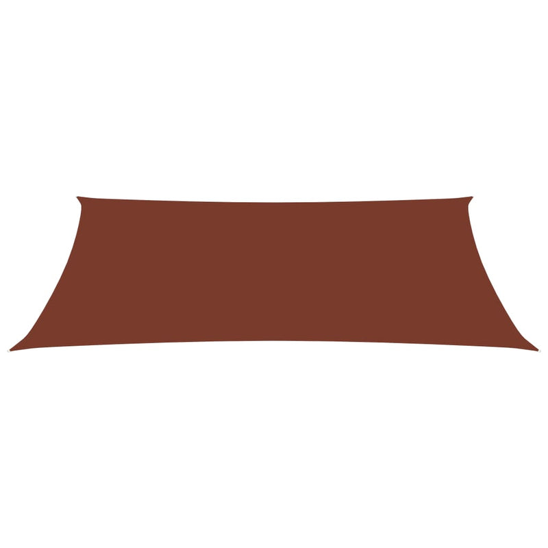 Sunshade Sail Oxford Fabric Rectangular 5x6 m Terracotta