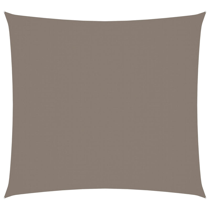 Sunshade Sail Oxford Fabric Square 3x3 m Taupe