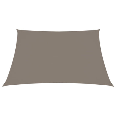 Sunshade Sail Oxford Fabric Square 3x3 m Taupe