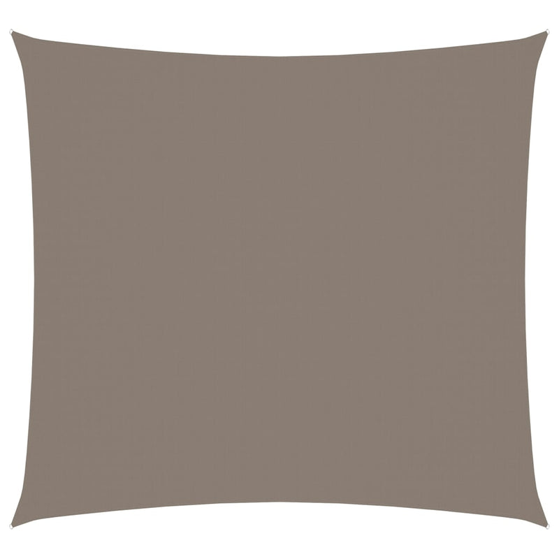 Sunshade Sail Oxford Fabric Square 4x4 m Taupe