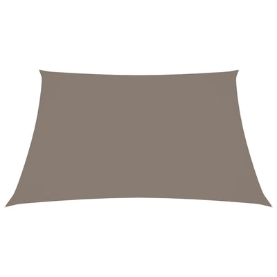 Sunshade Sail Oxford Fabric Square 4x4 m Taupe