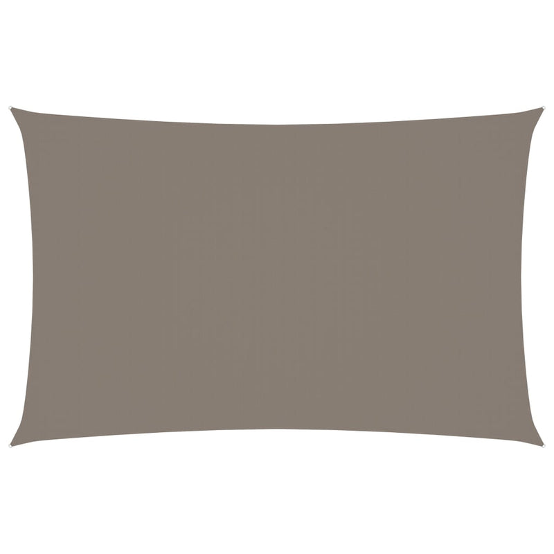 Sunshade Sail Oxford Fabric Rectangular 2.5x5 m Taupe