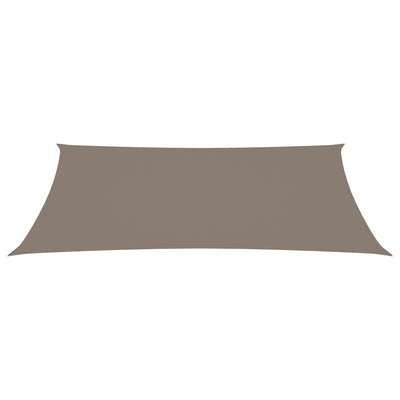 Sunshade Sail Oxford Fabric Rectangular 2.5x5 m Taupe