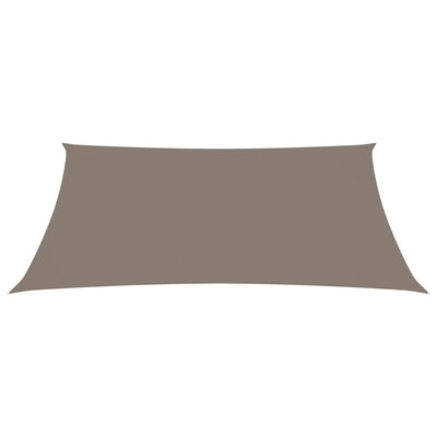 Sunshade Sail Oxford Fabric Rectangular 3x4.5 m Taupe