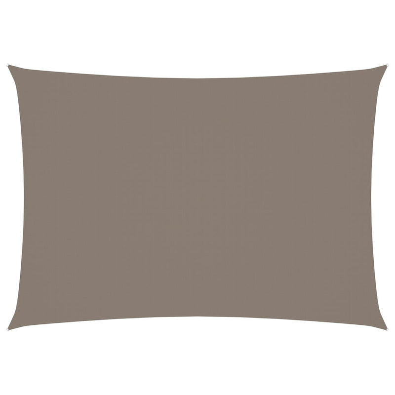 Sunshade Sail Oxford Fabric Rectangular 3x5 m Taupe