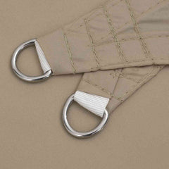 vidaXL Sun Sail | Taupe | PU coated Oxford fabric | 5x5x6 metres 6
