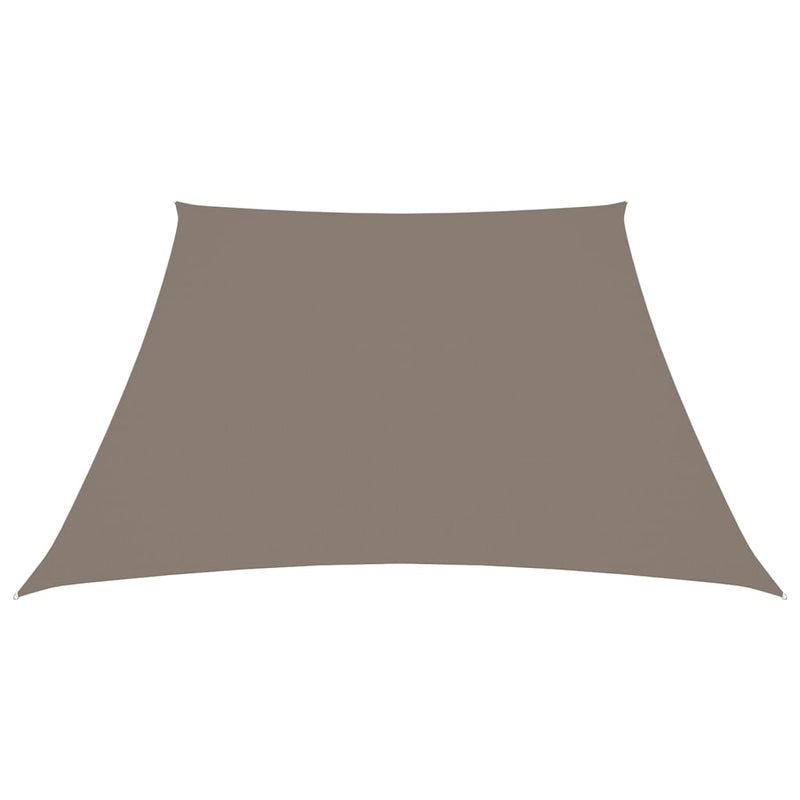 Sunshade Sail Oxford Fabric Trapezium 2/4x3 m Taupe