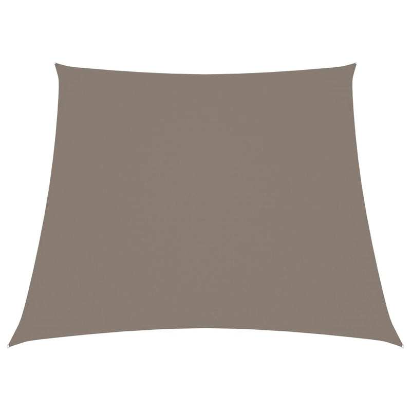 Sunshade Sail Oxford Fabric Trapezium 3/5x4 m Taupe