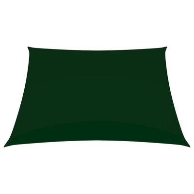 Sunshade Sail Oxford Fabric Square 3x3 m Dark Green