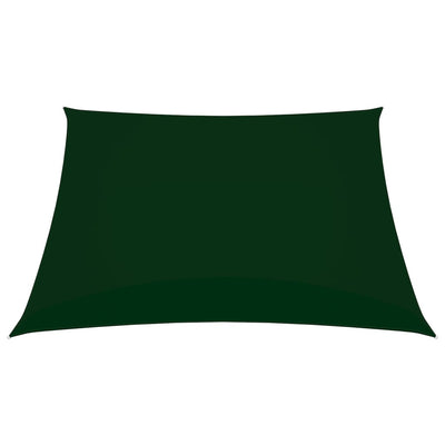 Sunshade Sail Oxford Fabric Square 3.6x3.6 m Dark Green