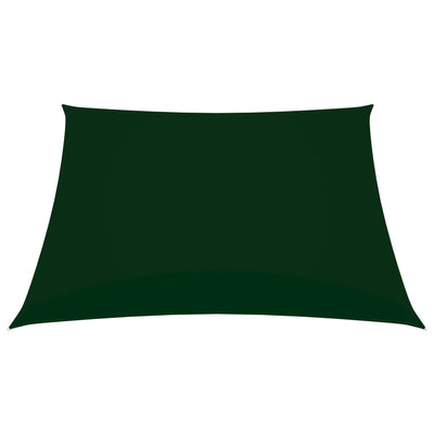 Sunshade Sail Oxford Fabric Square 4x4 m Dark Green