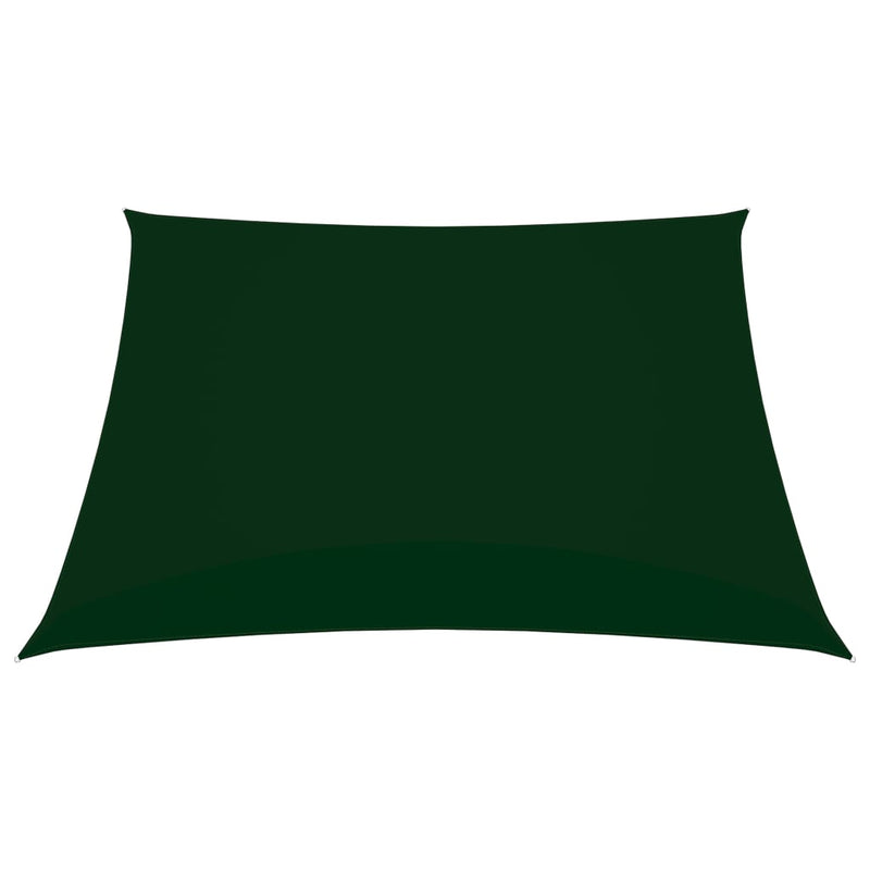 Sunshade Sail Oxford Fabric Square 4x4 m Dark Green