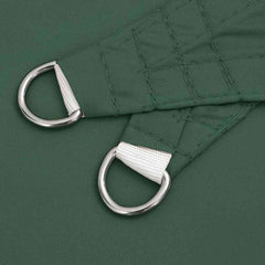 vidaXL Sunshade Sail Oxford Fabric Square 5x5 m Dark Green 5