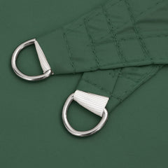 vidaXL Sunshade Sail Oxford Fabric Square 7x7 m Dark Green 5