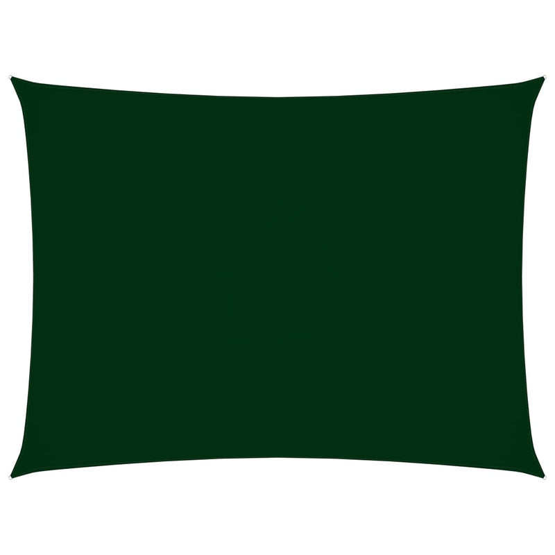 Sunshade Sail Oxford Fabric Rectangular 2x4.5 m Dark Green