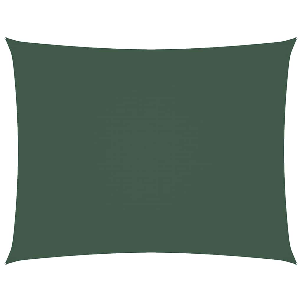 vidaXL Sunshade Sail Oxford Fabric Rectangular 2.5x4 m Dark Green 2