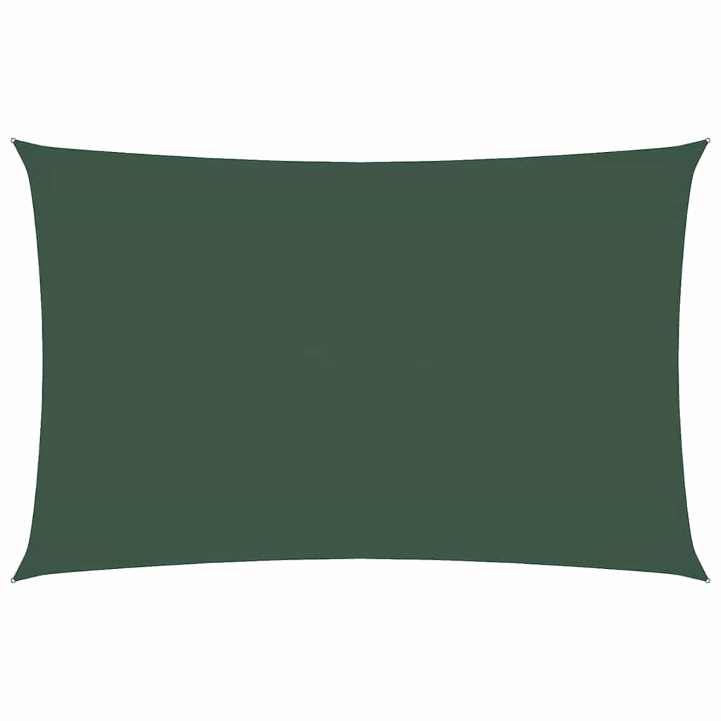 vidaXL Sunshade Sail Oxford Fabric Rectangular 2.5x5 m Dark Green 2