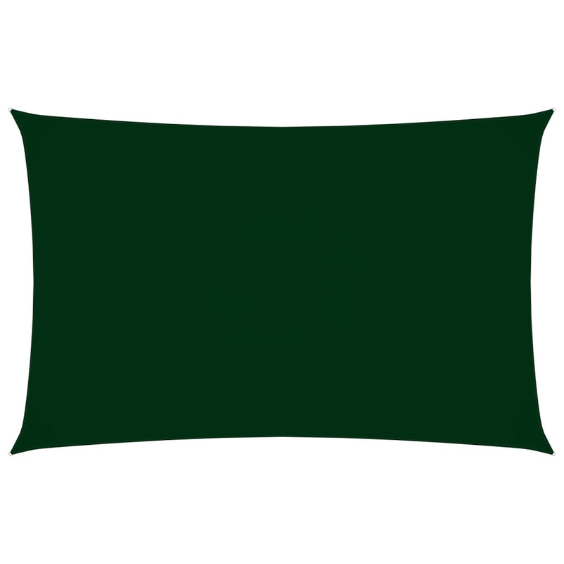 Sunshade Sail Oxford Fabric Rectangular 2.5x5 m Dark Green