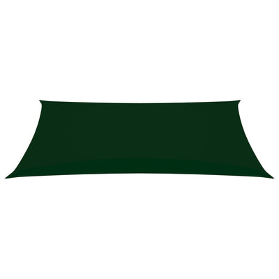 Sunshade Sail Oxford Fabric Rectangular 2.5x5 m Dark Green