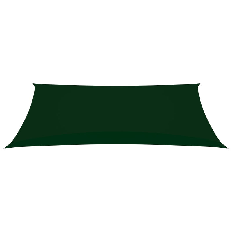 Sunshade Sail Oxford Fabric Rectangular 2.5x5 m Dark Green