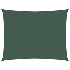 vidaXL Sunshade Sail Oxford Fabric Rectangular 3x4.5 m Dark Green 2