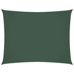 vidaXL Sunshade Sail Oxford Fabric Rectangular 3.5x4.5 m Dark Green 2