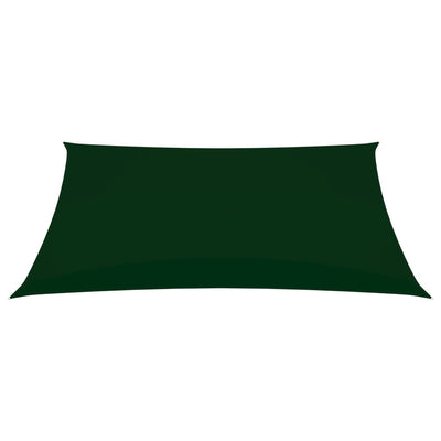 Sunshade Sail Oxford Fabric Rectangular 5x7 m Dark Green