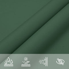 vidaXL Sunshade Sail Oxford Fabric Rectangular 6x7 m Dark Green 6