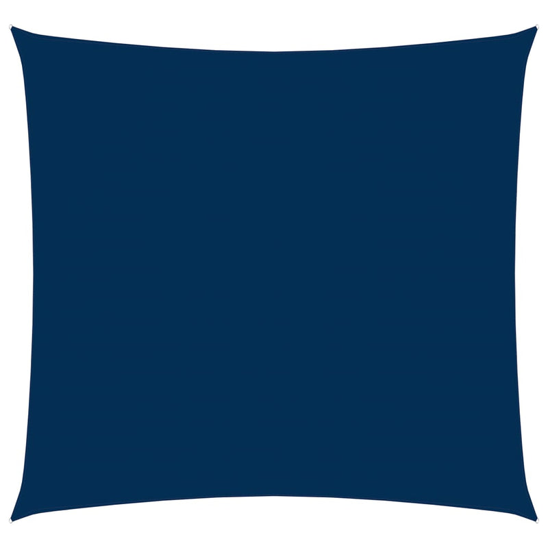 Sunshade Sail Oxford Fabric Square 5x5 m Blue