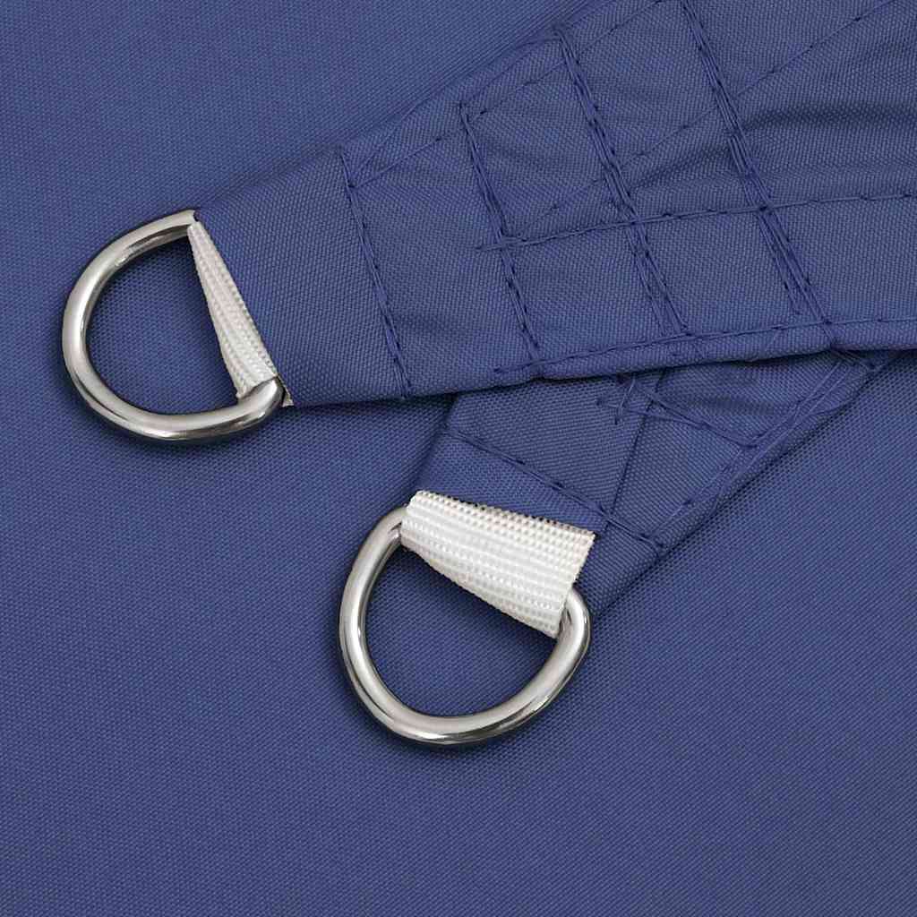 vidaXL Sunshade Sail Oxford Fabric Square 5x5 m Blue 5