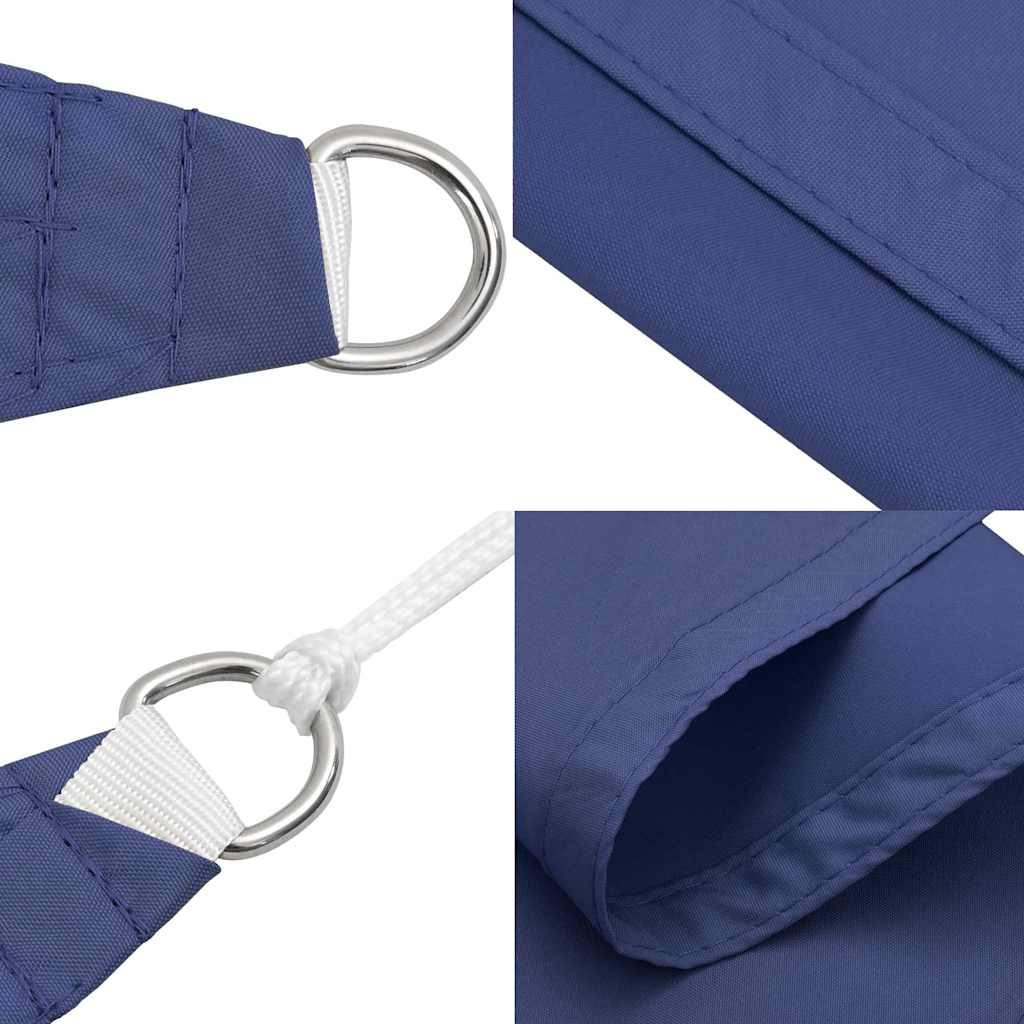 vidaXL Sunshade Sail Oxford Fabric Square 5x5 m Blue 6