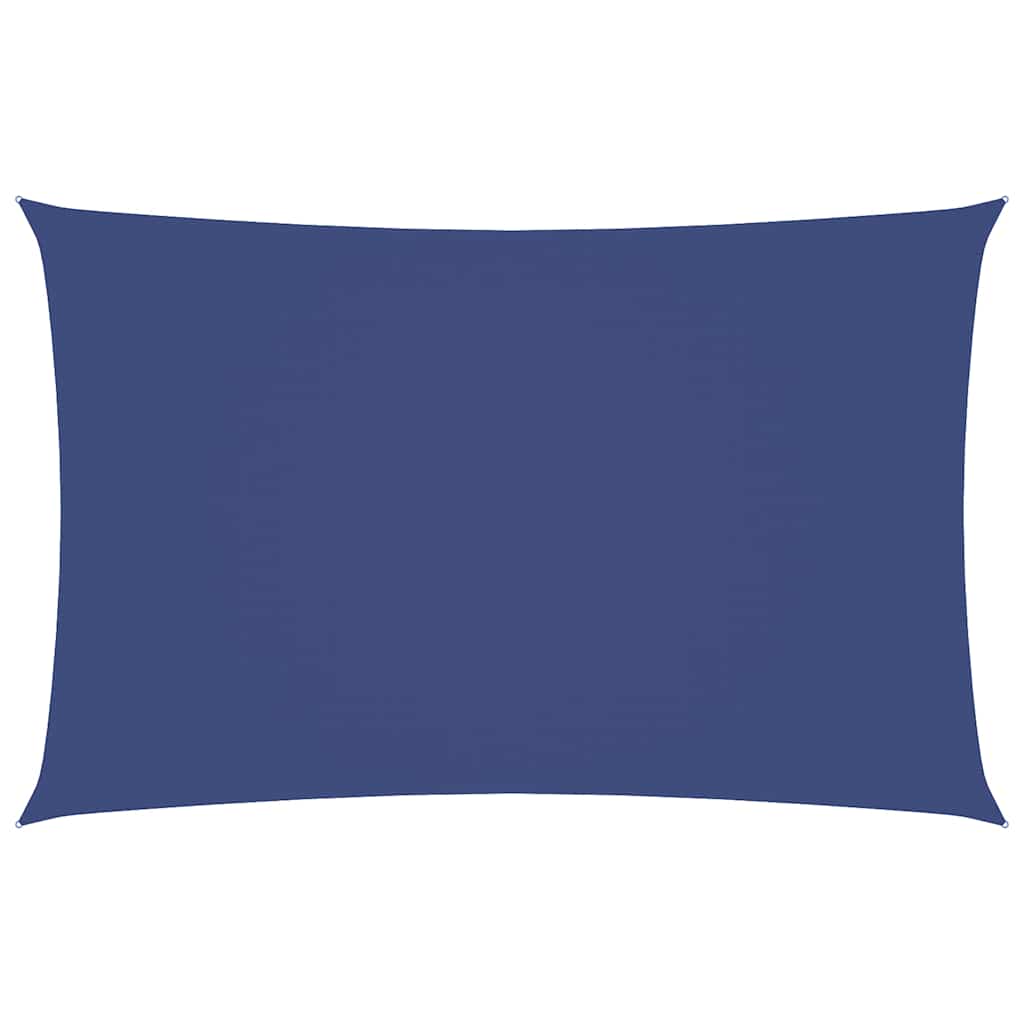 Sunshade Sail Oxford Fabric Rectangular 4x7 m Width 4 m Drop 7 m Blue