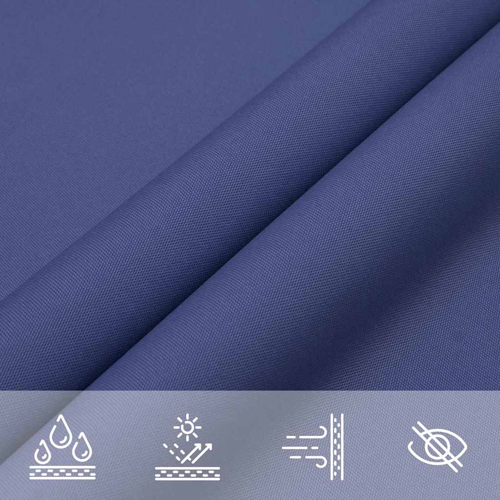 vidaXL Sunshade Sail Oxford Fabric Rectangular 4x7 m Blue 5