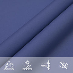 vidaXL Sunshade Sail Oxford Fabric Rectangular 5x7 m Blue 5