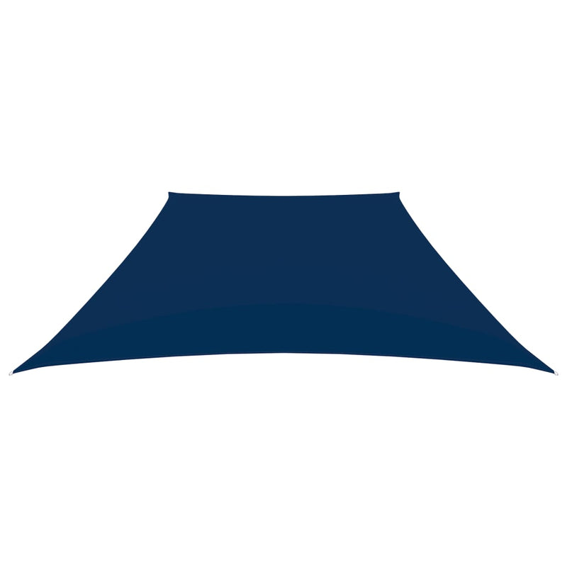 Sunshade Sail Oxford Fabric Trapezium 3/5x4 m Blue