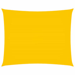 vidaXL Sunshade Sail Oxford Fabric Rectangular 3x4 m Yellow 2