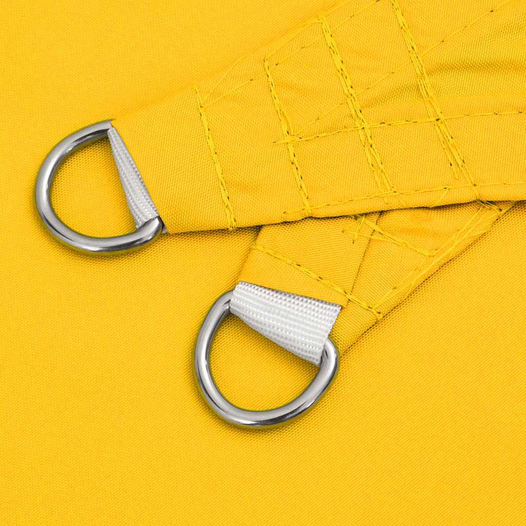 vidaXL Sunshade Sail Oxford Fabric Rectangular 3x4.5 m Yellow 6