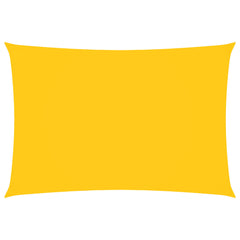 vidaXL Sunshade Sail Oxford Fabric Rectangular 3x5 m Yellow 2