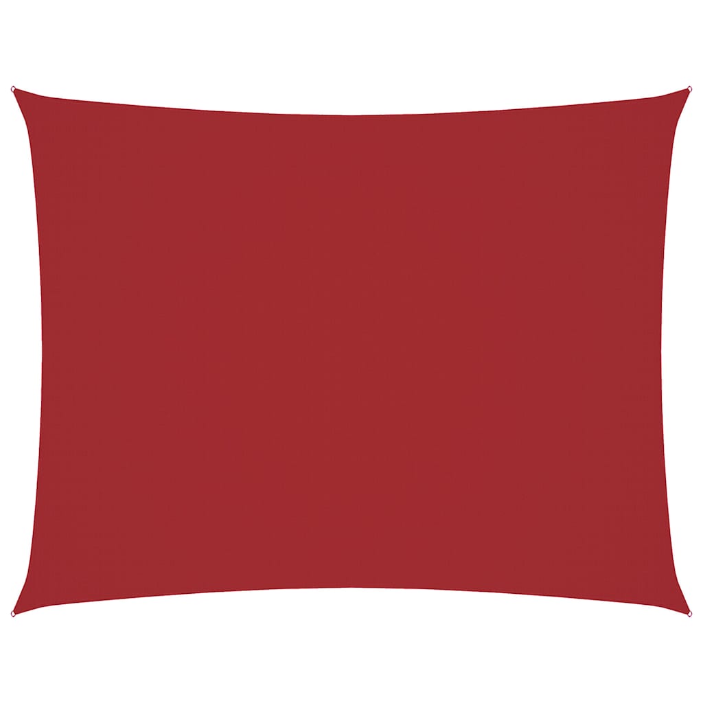 vidaXL Sunshade Sail Oxford Fabric Rectangular 2.5x4 m Red 2