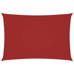 vidaXL Sunshade Sail Oxford Fabric Rectangular 3x5 m Red 2