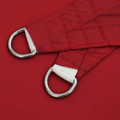vidaXL Sunshade Sail Oxford Fabric Triangular 4.5x4.5x4.5 m Red 5