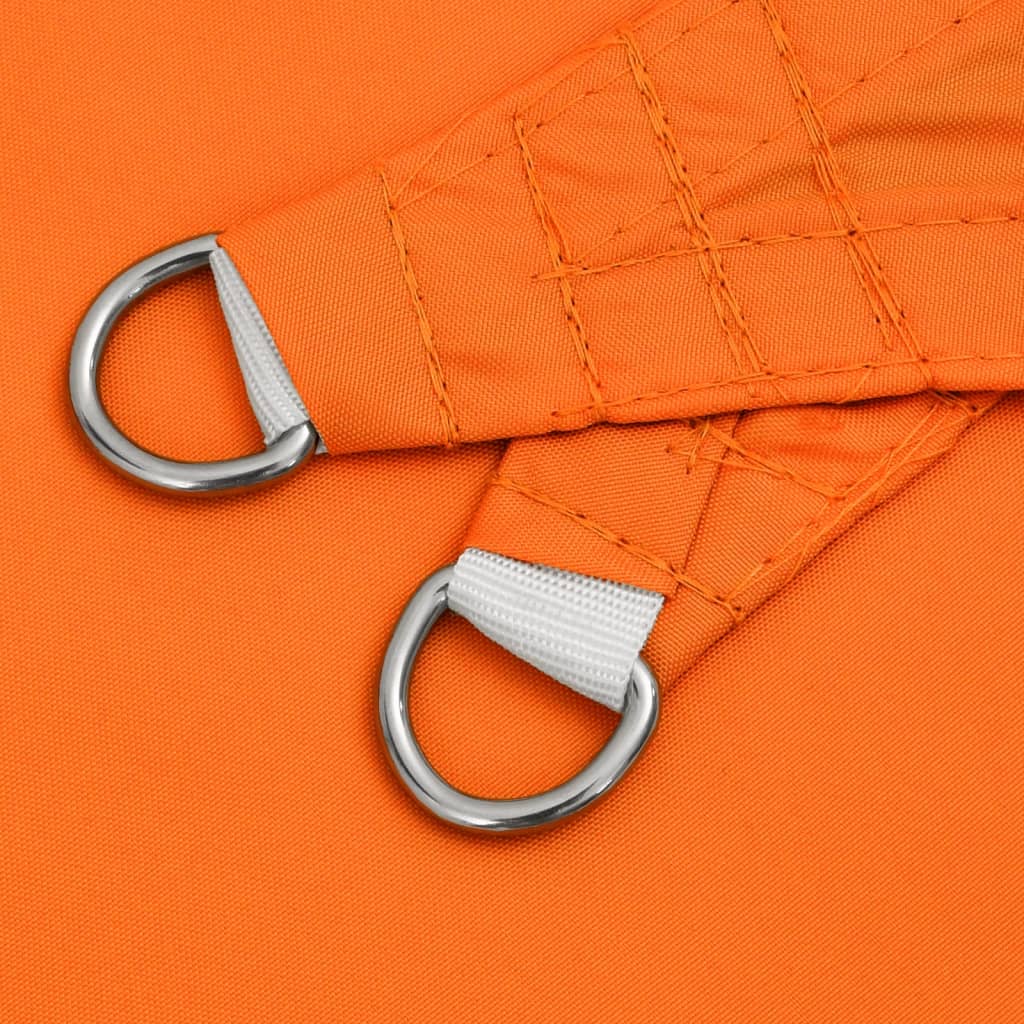 vidaXL Sunshade Sail Oxford Fabric Square 7x7 m Orange 6