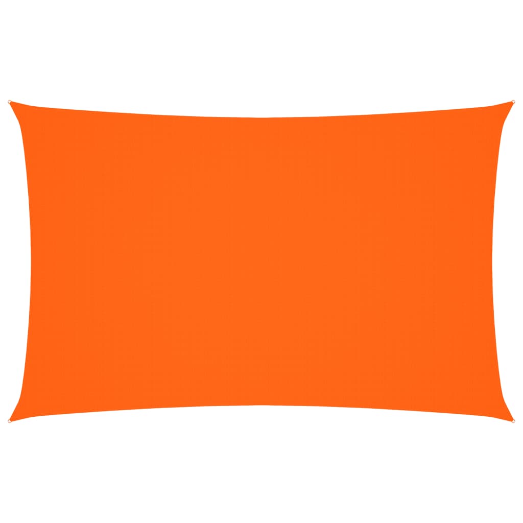vidaXL Sunshade Sail Oxford Fabric Rectangular 2.5x5 m Orange 2