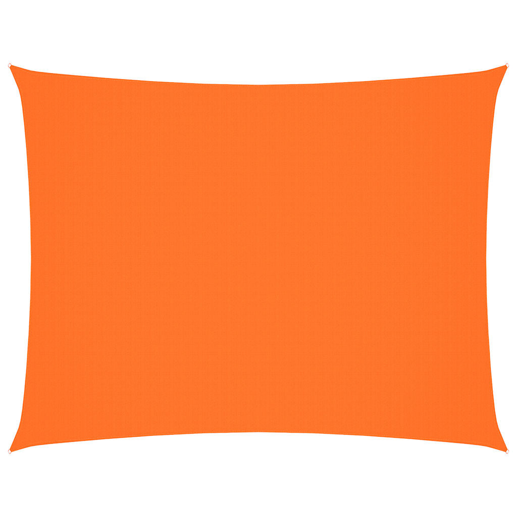 vidaXL Sunshade Sail Oxford Fabric Rectangular 3x4.5 m Orange 2