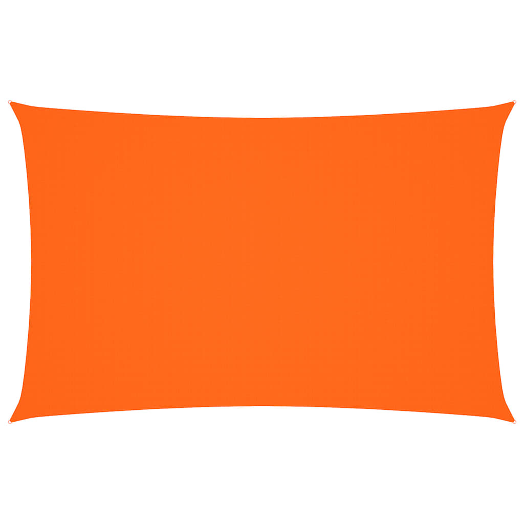 Sunshade Sail Oxford Fabric Rectangular Orange, image 2